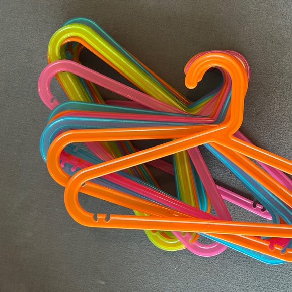 Ikea colorful Clothes hangers for kids. 21 hanger for only 12 dollars. - Picture 3 of 3